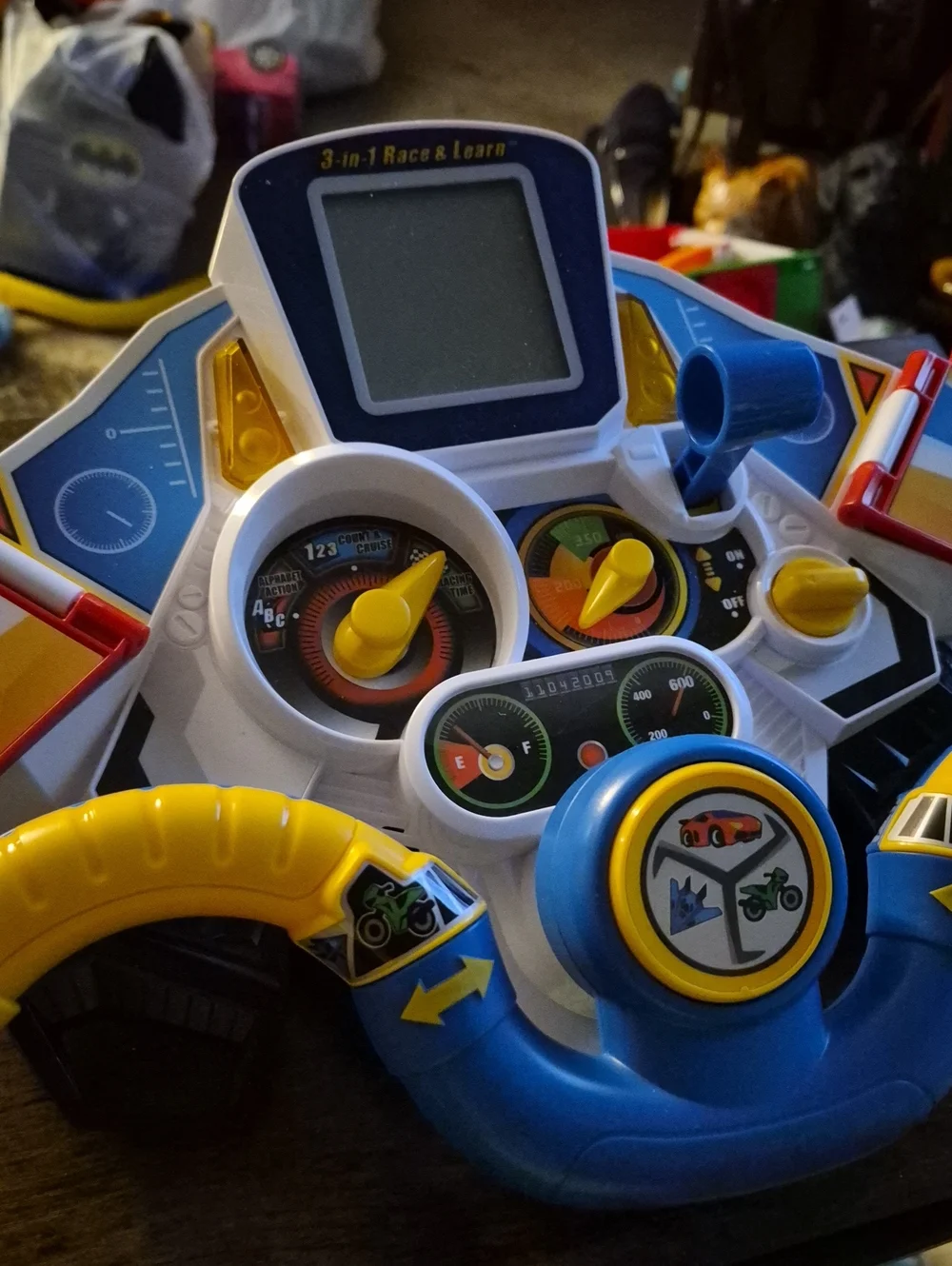 VTech 3-in-1 Race and Learn interactive toy steering wheel